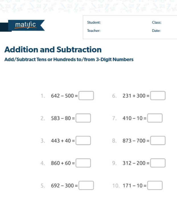 Matific_Addition_Subtraction_Activity